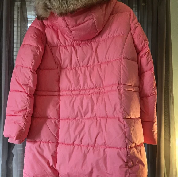 Stylish Warm Pink Talbot's Winter Coat - Picture 10 of 16